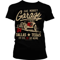 Gas Monkey Garage Go Big Or Go Home - Naisten T-paita