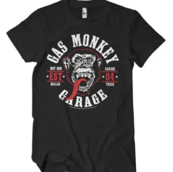 Gas Monkey Garage Round Seal - T-paita