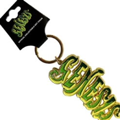 Genesis: Green classic logo - Avaimenperä