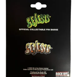 Genesis: Orange Classic Logo - Pinssi