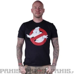Ghostbusters Distressed Logo - T-paita
