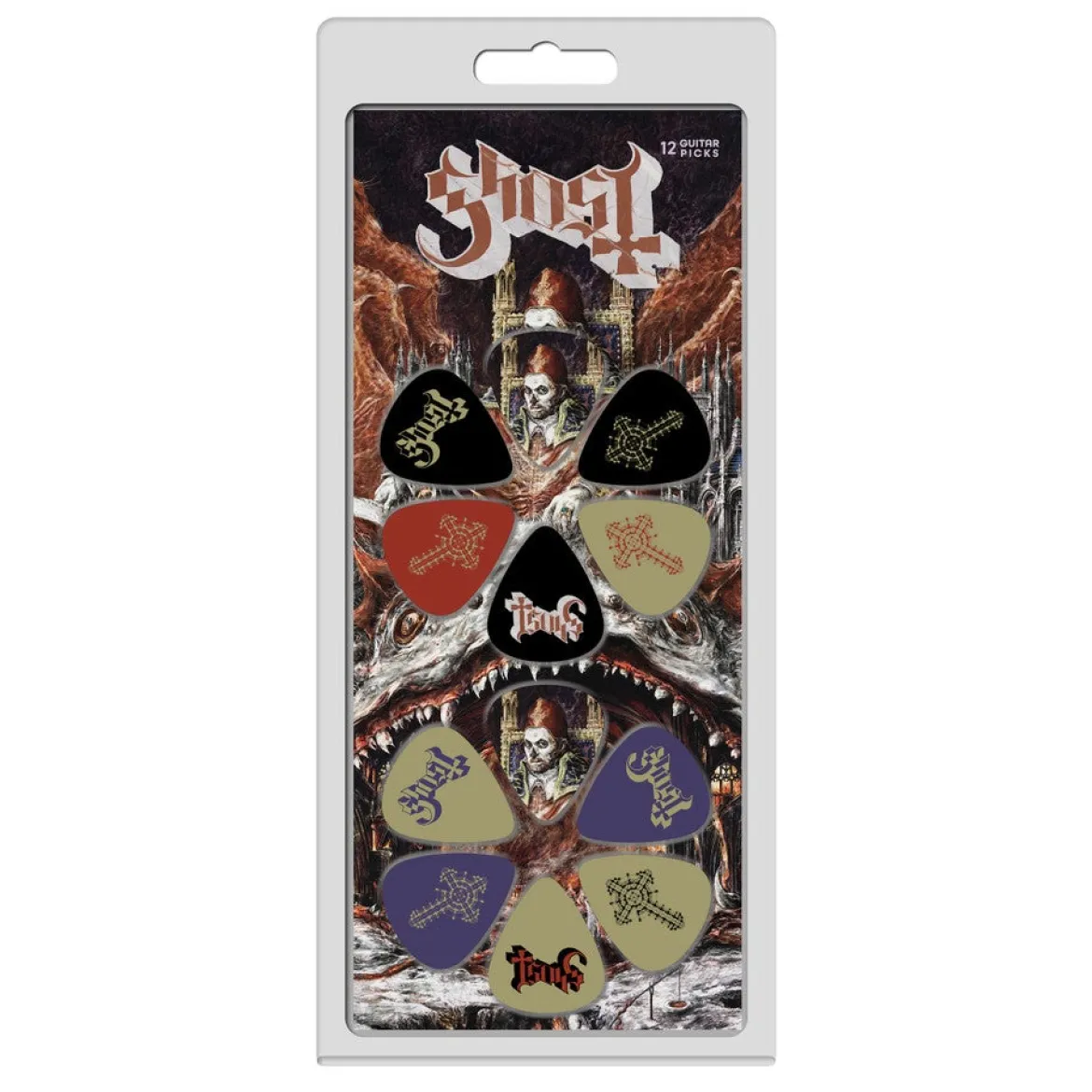 Ghost: Logos - Plektrasetti 12 kpl