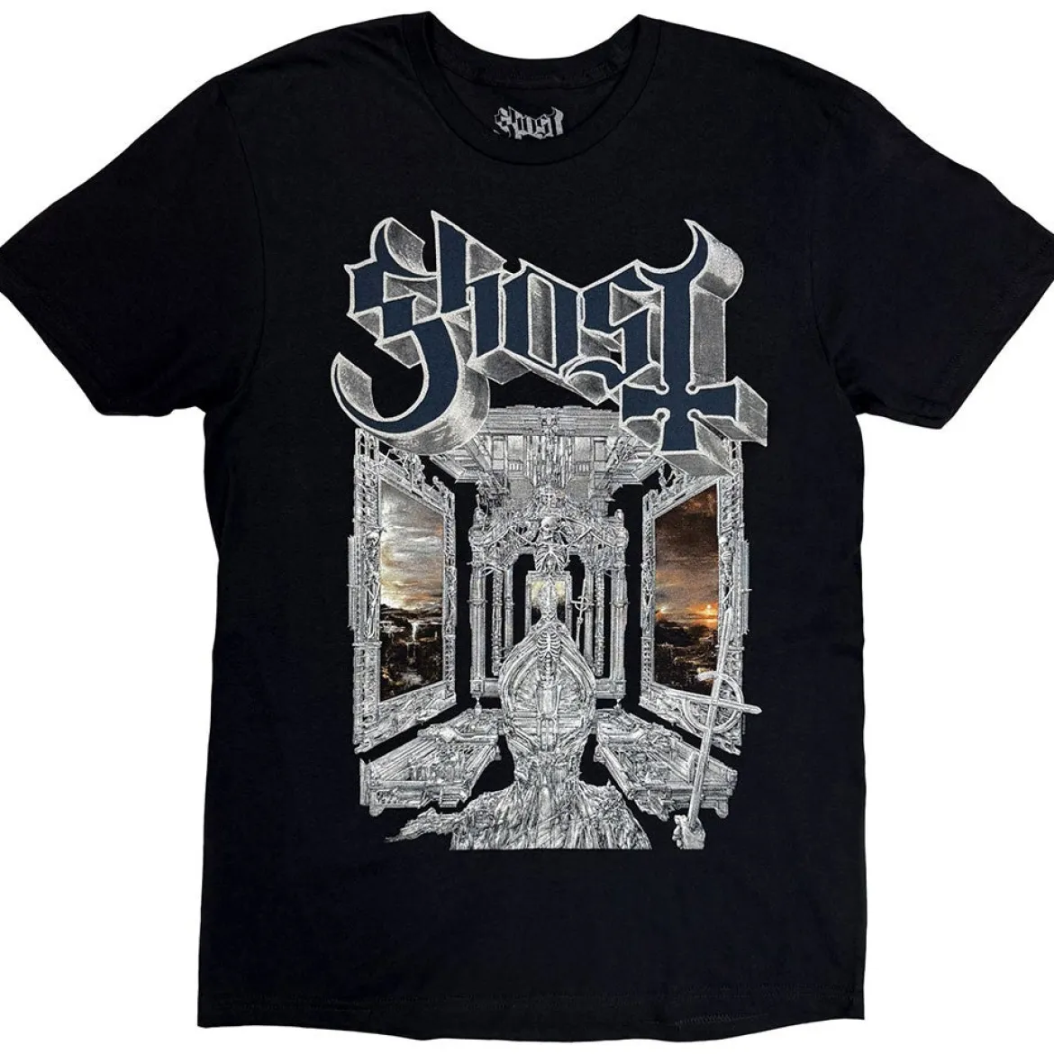 Ghost: Skeleta Album Cover '25 Tour Dates - T-paita