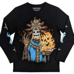Ghost: The Burning - Pitkähihainen T-paita, musta