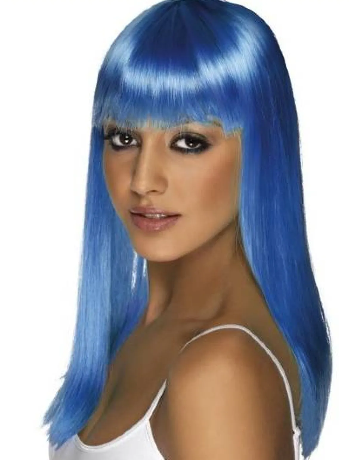 Glamourama peruukki, neon sininen
