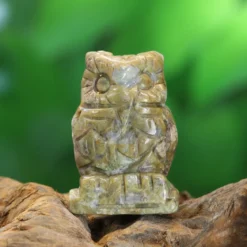 Glaukofaani (siniliuske) - Pöllö, 5cm