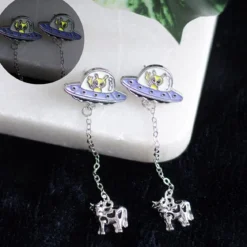 Glow in the Dark Alien Abduction - Korvakorut