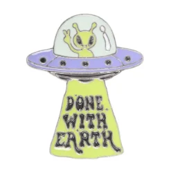 Glow in the Dark UFO – Pinssi