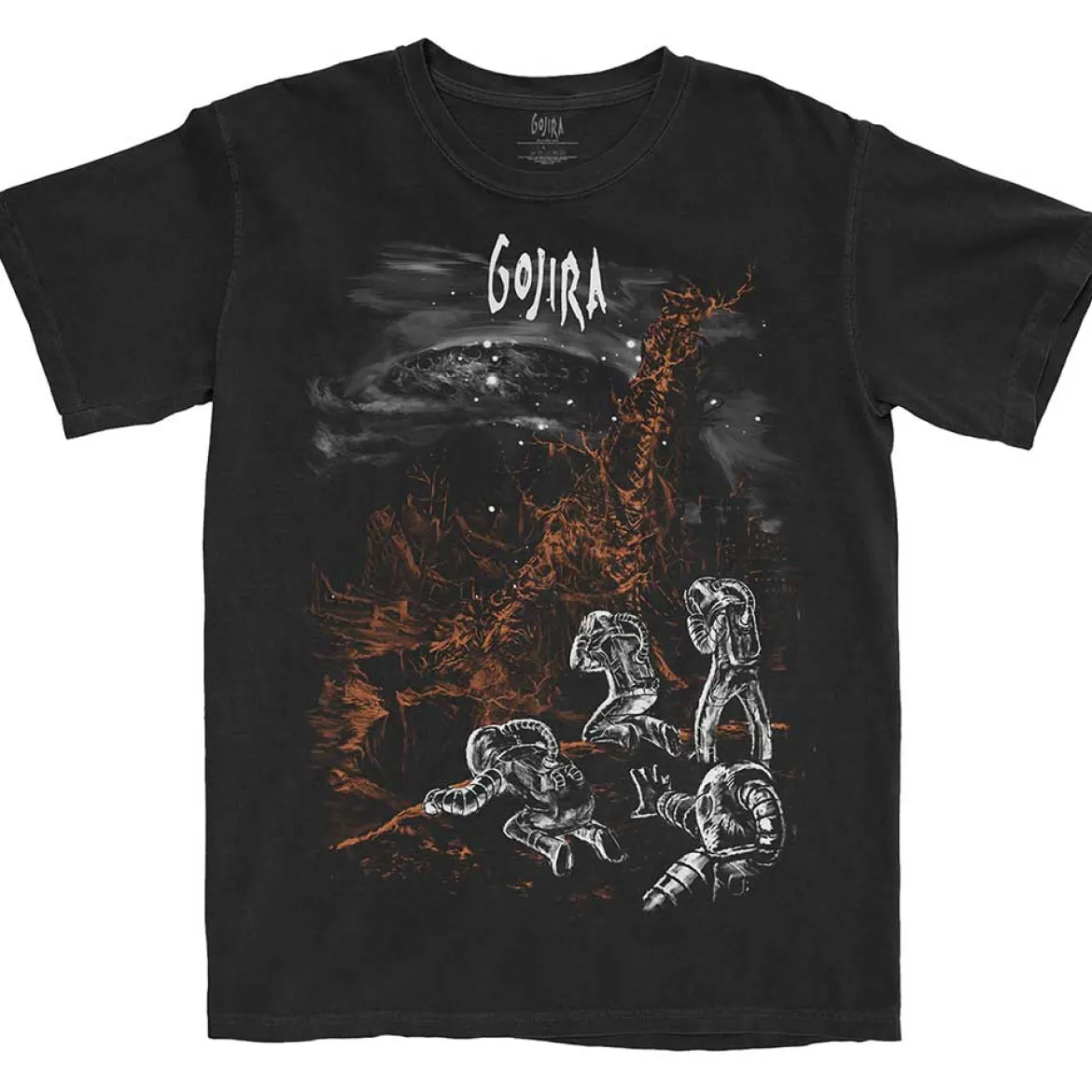 Gojira Power Eiffel Falls - T-paita