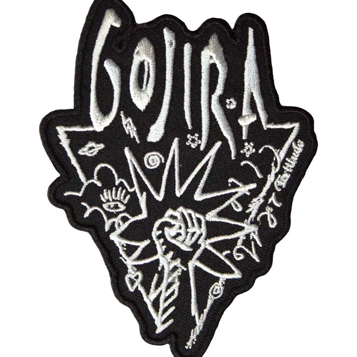 Gojira: Power glove - Kangasmerkki