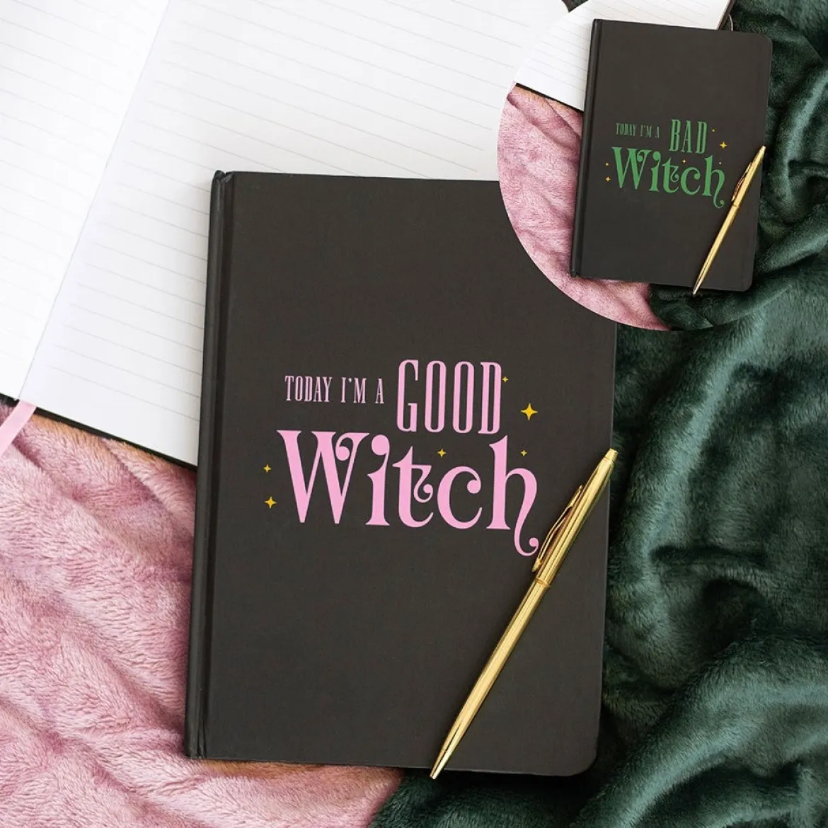 Good Witch Bad Witch - A5 muistikirja