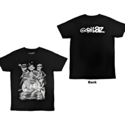 Gorillaz George Spray - T-paita