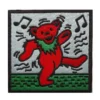 Grateful Dead 'Dancing Bear' - Kangasmerkki