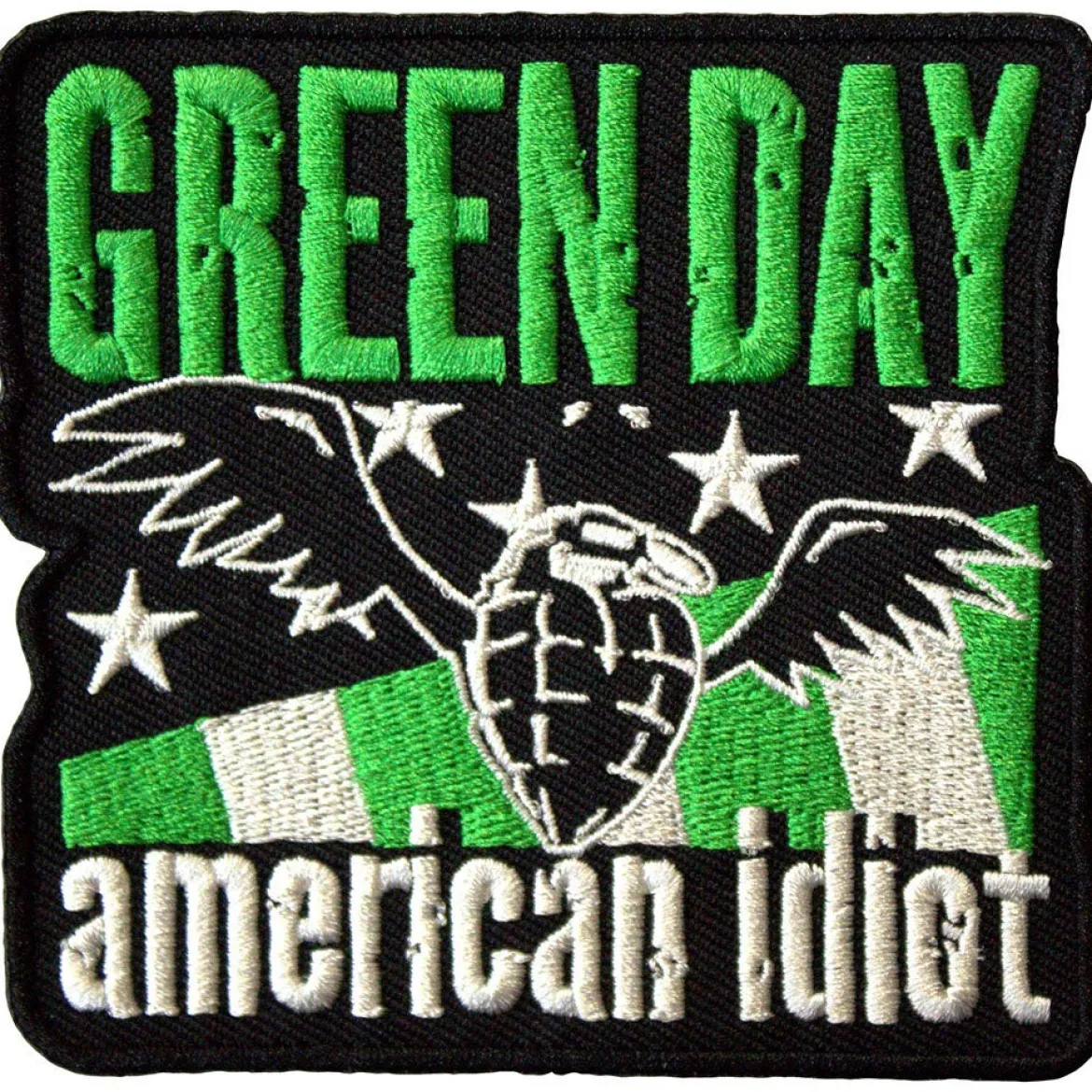 Green Day: American Idiot wings - Kangasmerkki