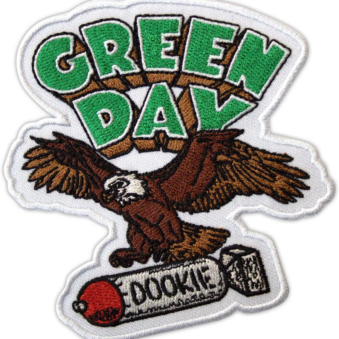 Green Day: Dookie eagle - Kangasmerkki