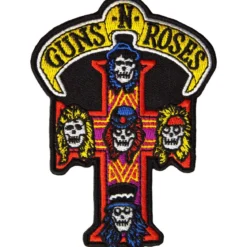 Guns N' Roses: Appetite for destruction cross - Kangasmerkki