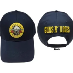 Guns N Roses: Circle logo - Lippis, navy blue