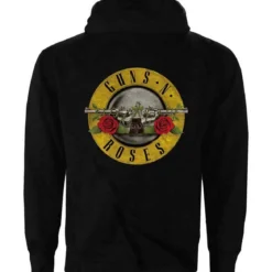 Guns N' Roses: Classic Logo - Unisex vetoketjuhuppari
