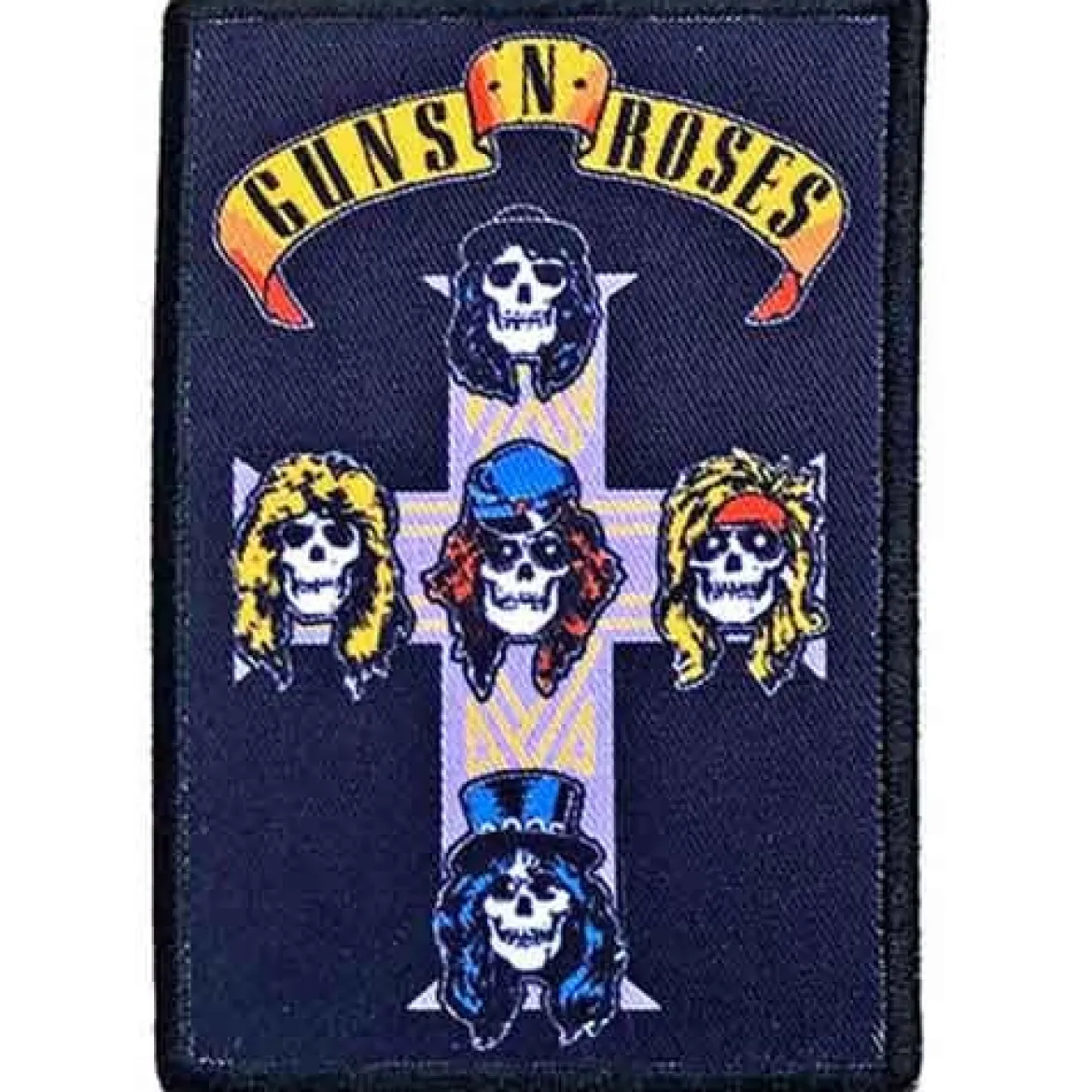 Guns N' Roses: Nightrain cross - Kangasmerkki