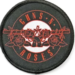 Guns N Roses Red Cirle logo - Kangasmerkki