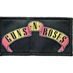 Guns N' Roses: Scroll logo - Kangasmerkki