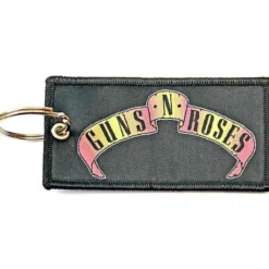 Guns N' Roses: Scroll logo - Kankainen avaimenperä