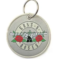 Guns N' Roses: Silver circle logo - Kankainen avaimenperä