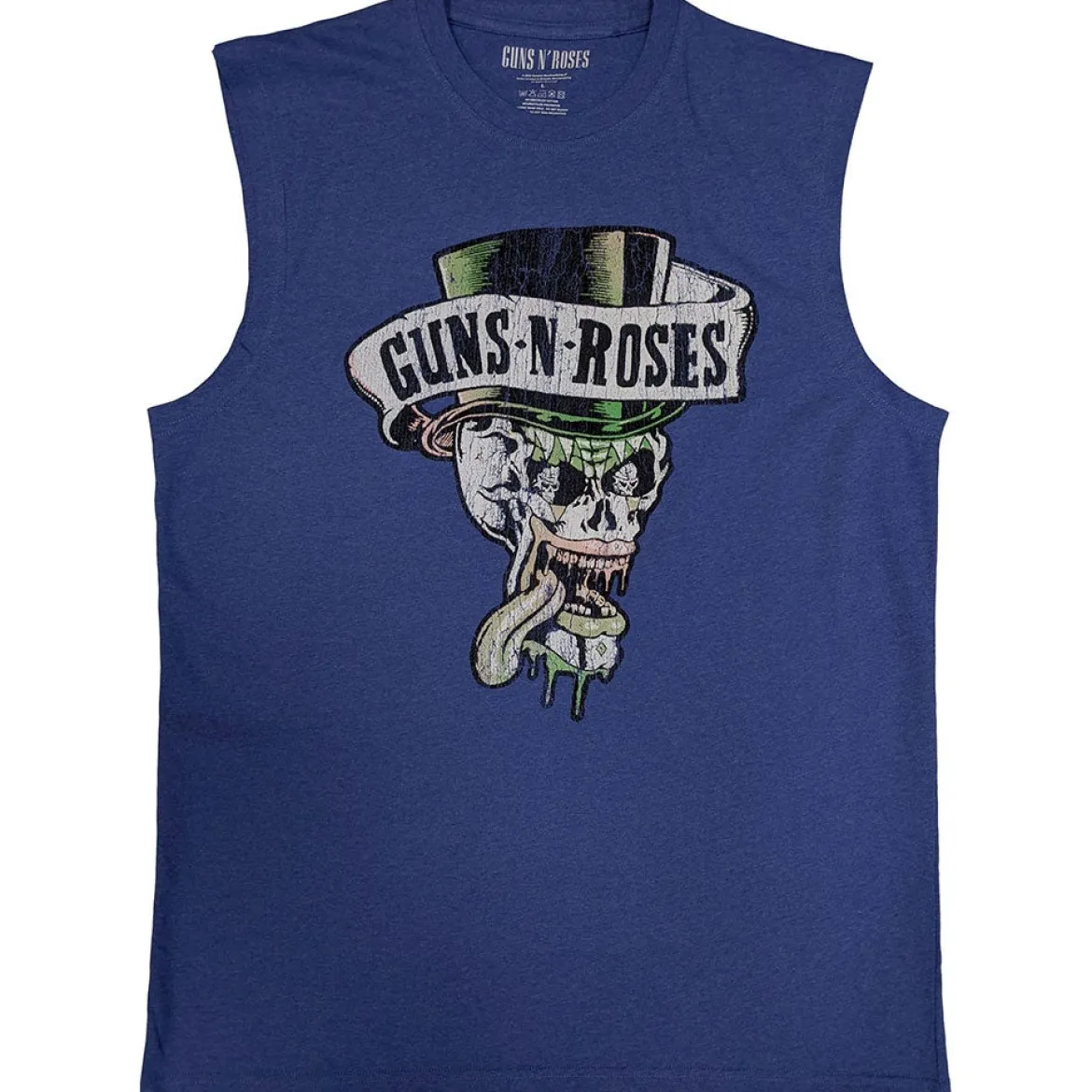 Guns N' Roses: Top hat & tongue - Hihaton paita