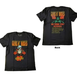 Guns N' Roses 'UK Tour '87'- T-paita