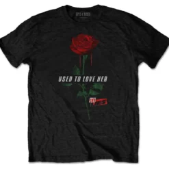 Guns N' Roses: Used to love her rose - T-paita