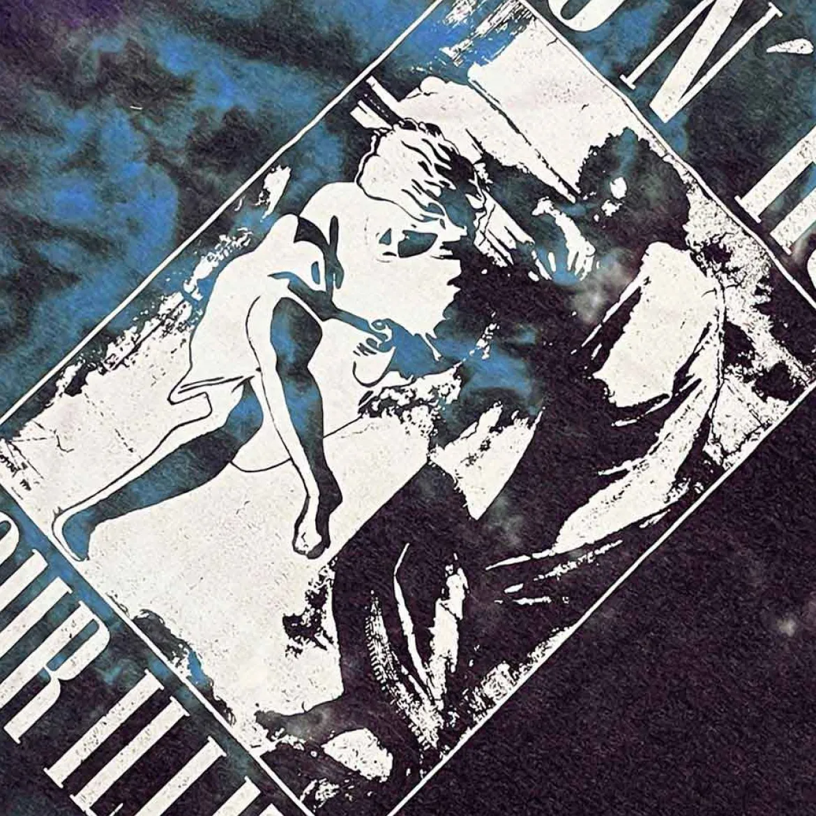 Guns N' Roses: Use Your Illusion monochrome wash - T-paita
