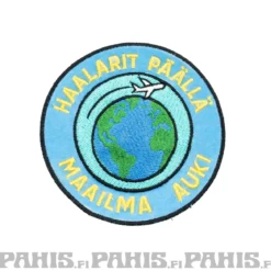 Haalarit päällä - haalarimerkki
