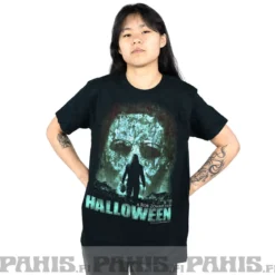 Halloween Vintage face - T-paita