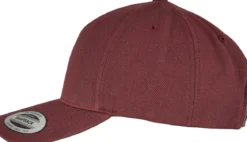 Happy Asshole Classics 5-Panel Premium curved visor snapback - Lippis, maroon
