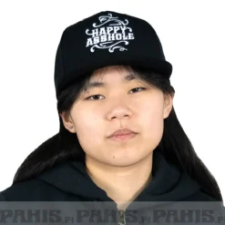 Happy Asshole Flexfit Boots suede snapback - Lippis