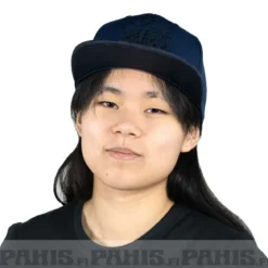 Happy Asshole Flexfit Camo Visor - lippis, navy camo