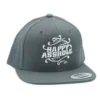 Happy Asshole Flexfit Classic snapback - Lippis, darkgrey
