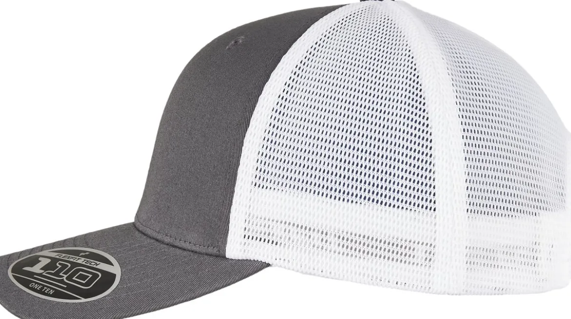 Happy Asshole Flexfit 110 Mesh 2-tone - Lippis, charcoal/white
