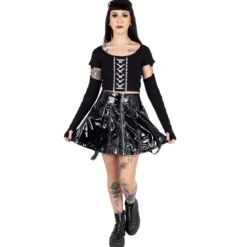 Heartless Lilla - Hame, Musta PVC