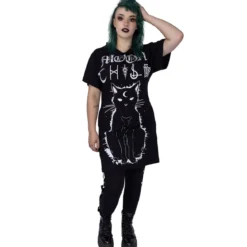 Heartless Moon Kitty - T-paita mekko