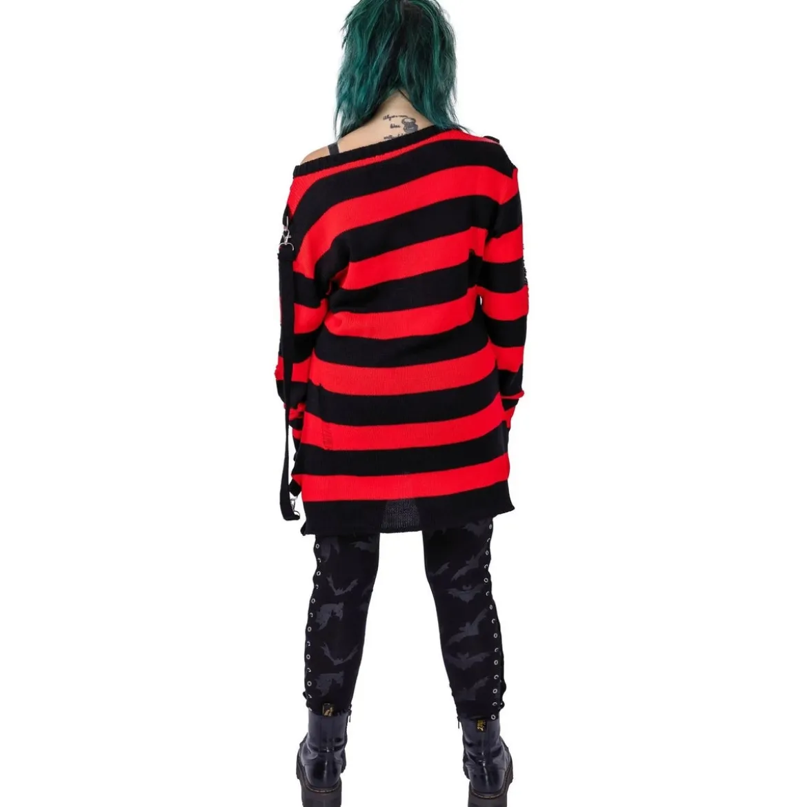 Heartless Oriana - Neulepaita, black/red