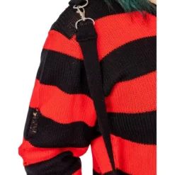 Heartless Oriana - Neulepaita, black/red