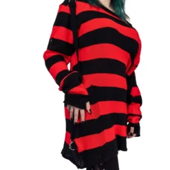 Heartless Oriana - Neulepaita, black/red