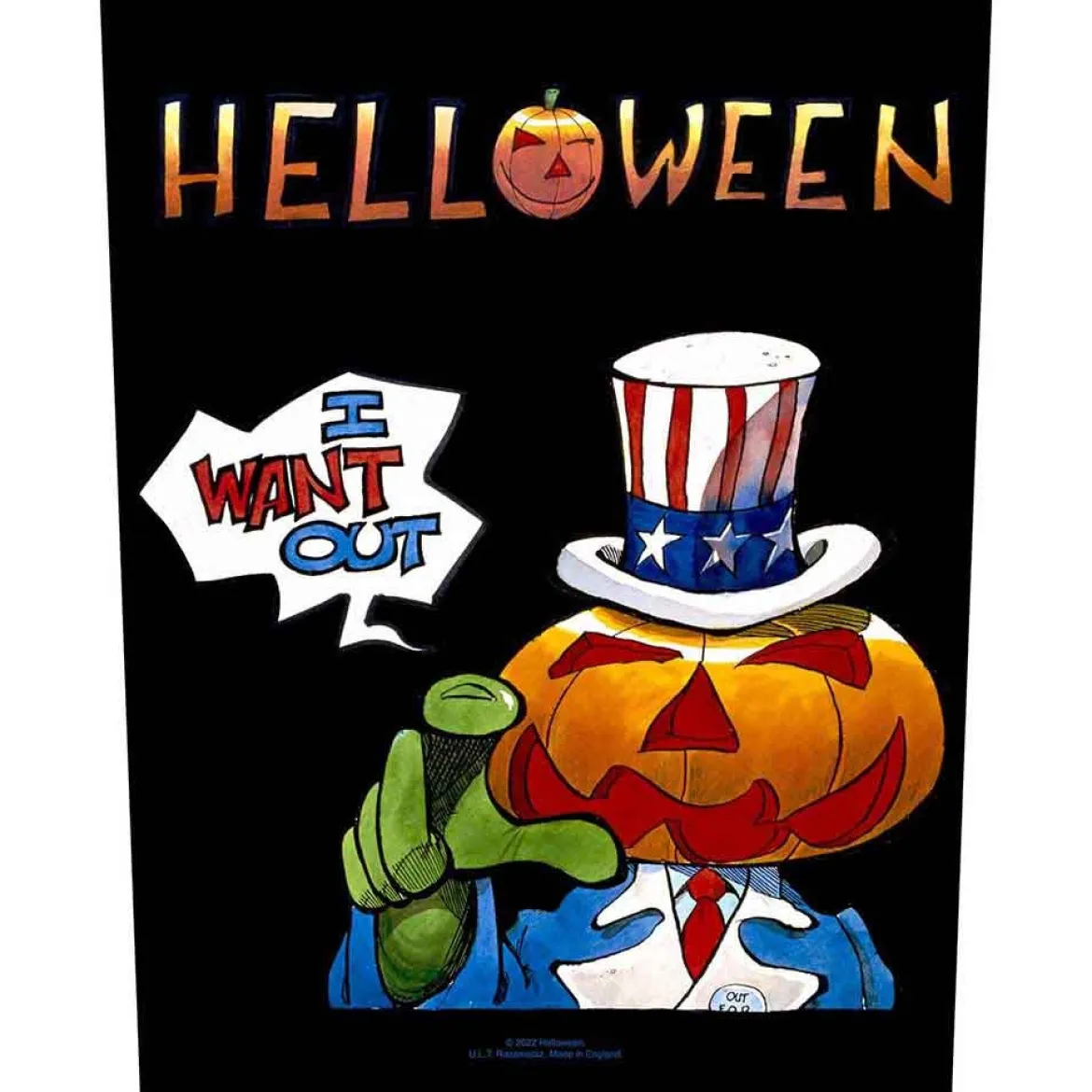 Helloween: I want out - Selkämerkki