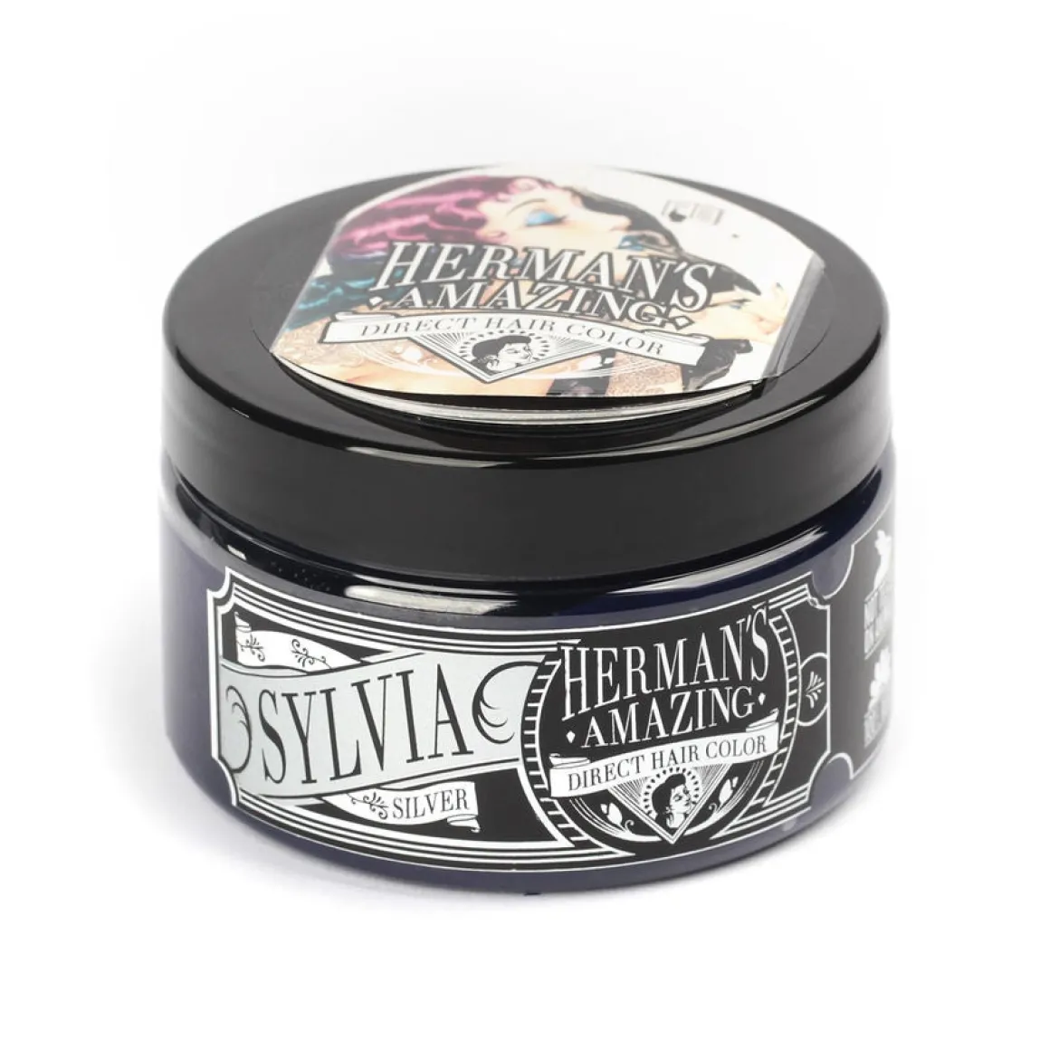 Herman's Amazing Sylvia Silver - shokkihiusväri