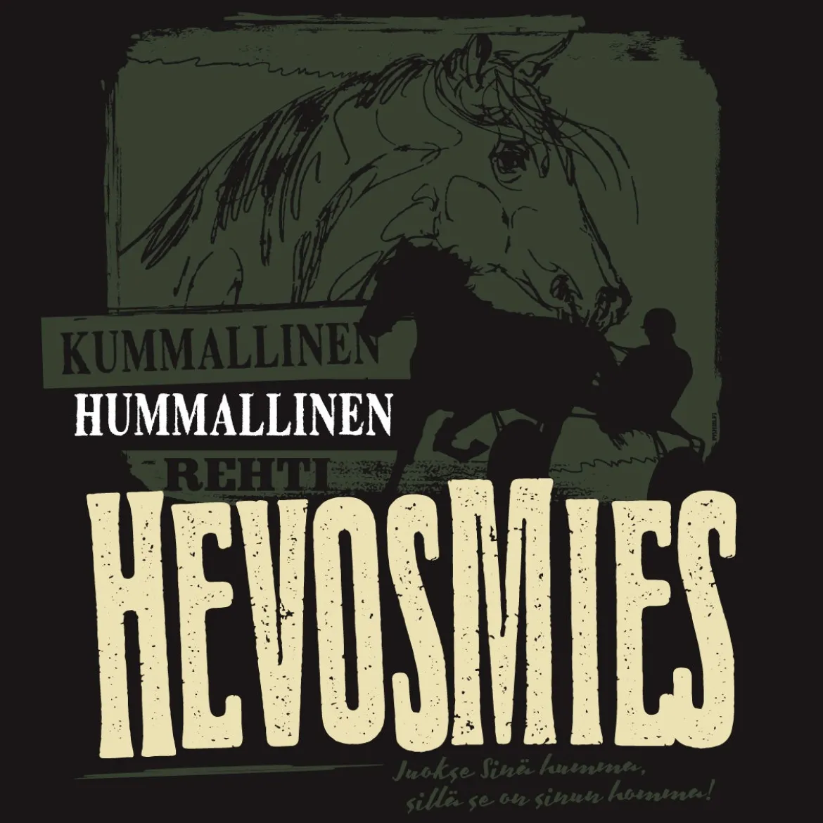 Hevosmies T-paita