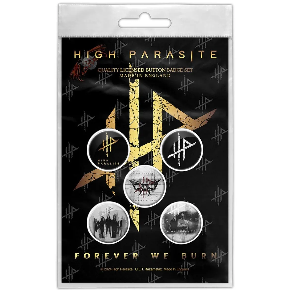 High Parasite: Forever we burn - Pinssisetti