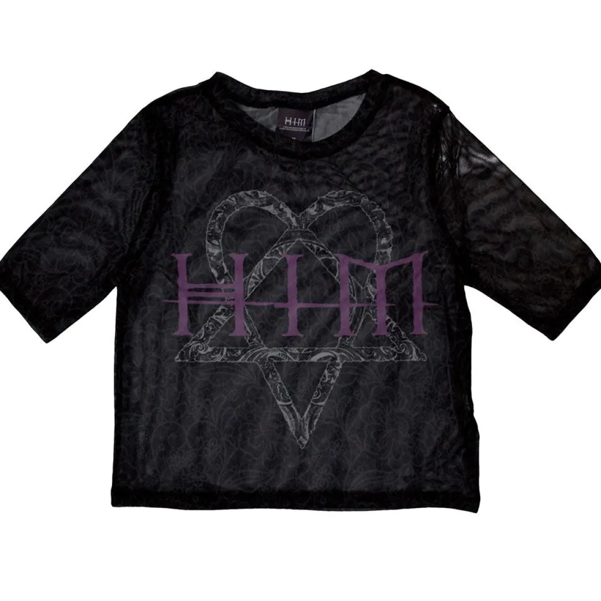 HIM: Heartagram & logo - Verkkopaita