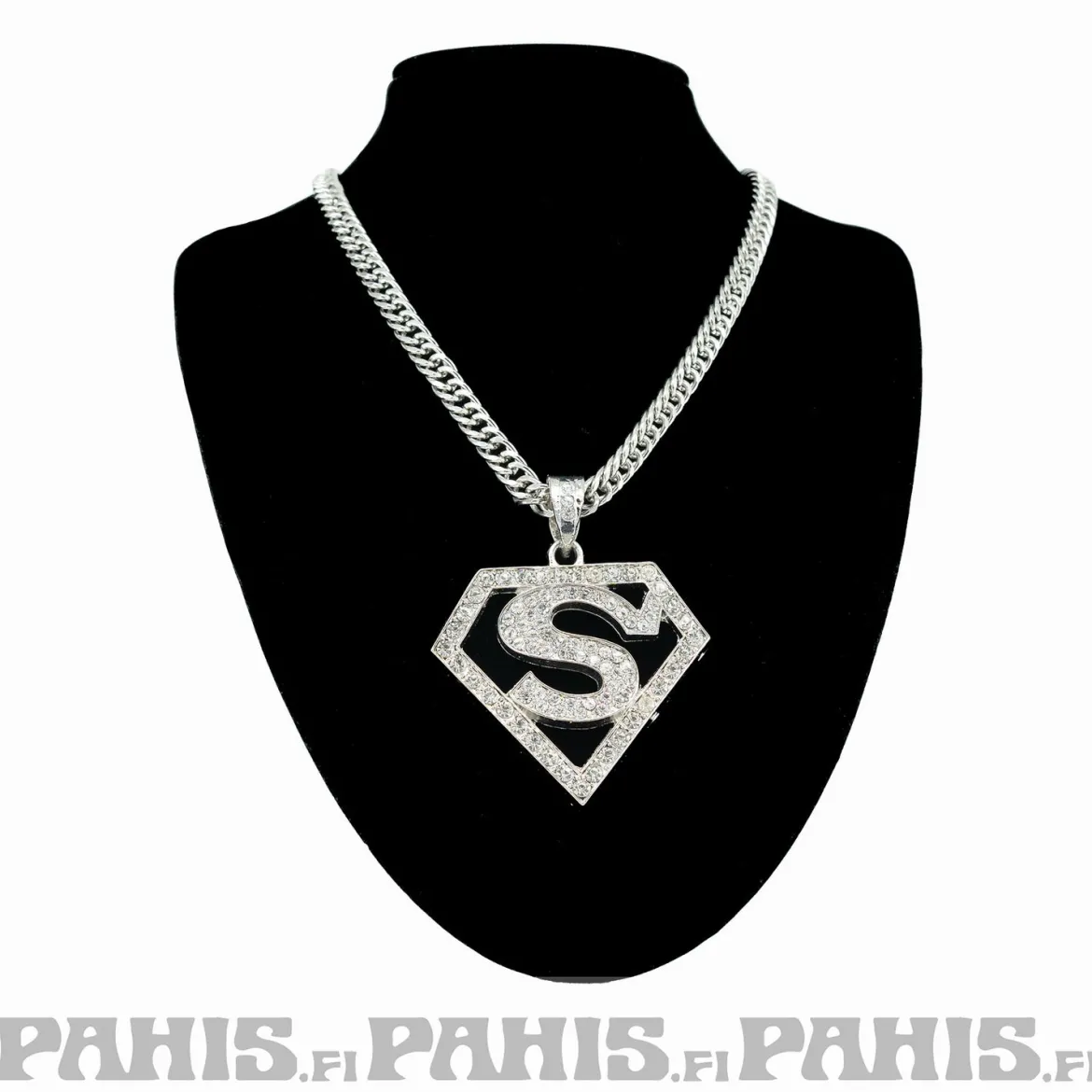 Hopeanvärinen kaulakoru - Superman