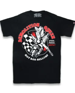 Hot Rod Hellcat Demolition Queen - T-paita